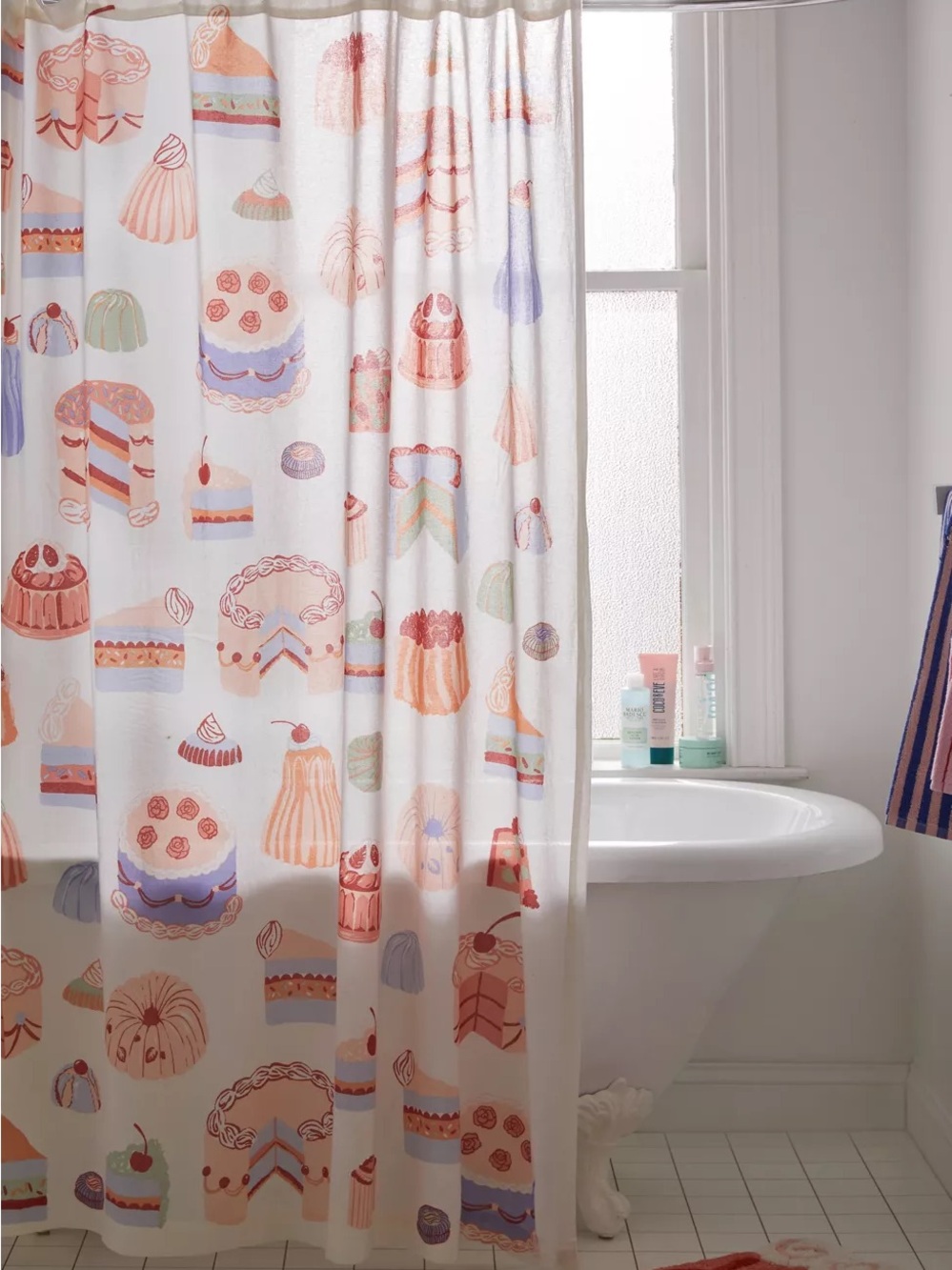 Urban Outfitters Cake Shower Curtain